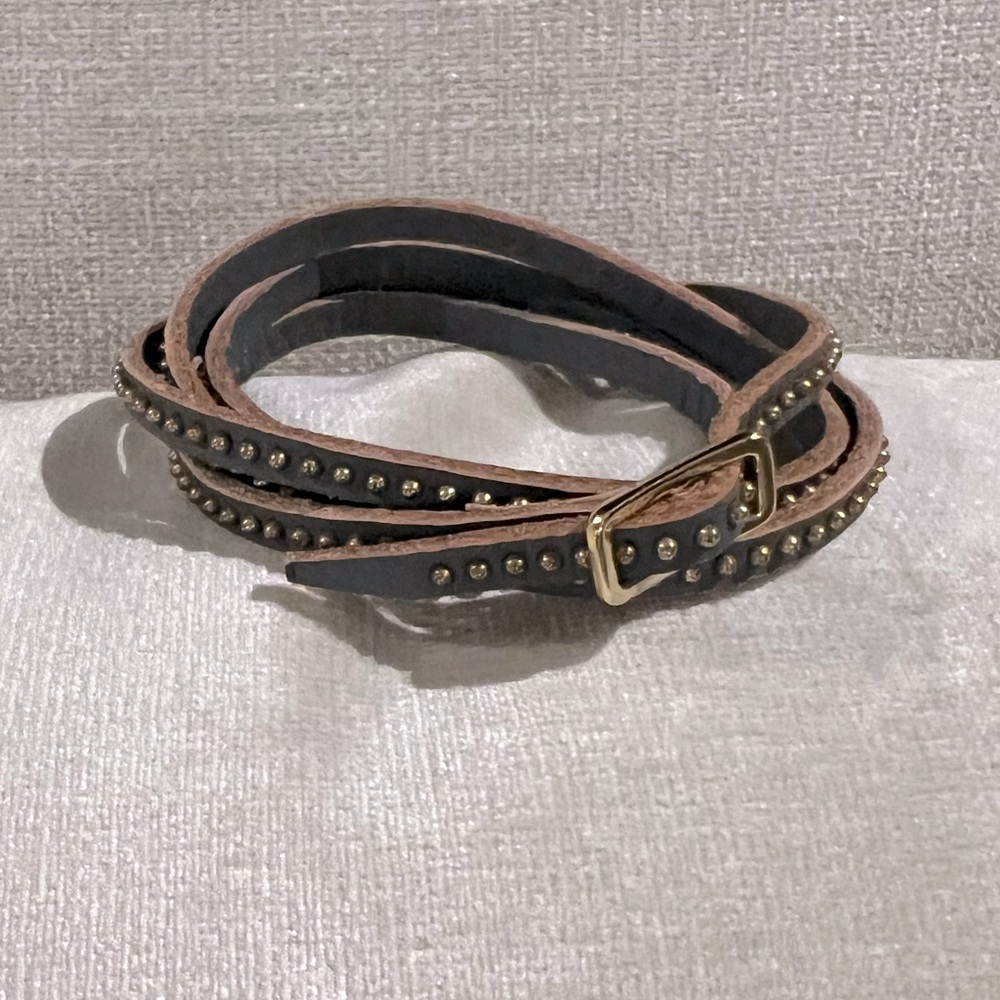 Leather Wrap Bracelet